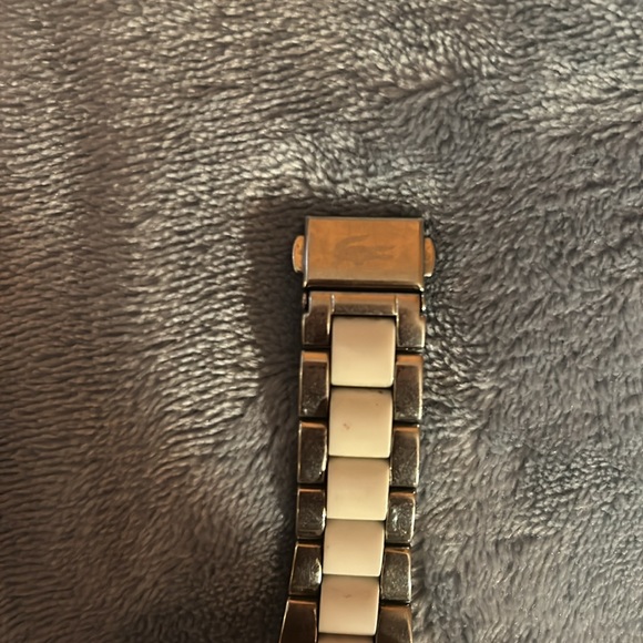 Lacoste White & Silver Square Watch - Picture 3 of 5